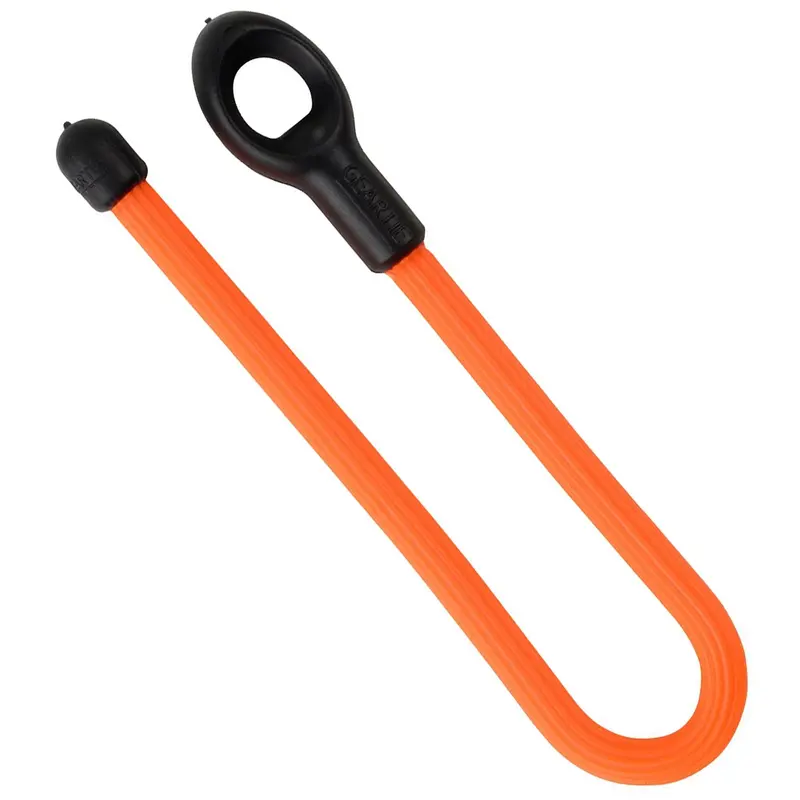 6-Inch Loopable Twist Tie For Organization – Bright Orange (2-Pack) 1