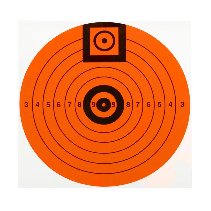 6-Inch Match-Grade Competition Target – High-Contrast Design For Scoring Accuracy (10 Per Pack) 1