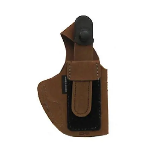 6D Deluxe Left-Hand Waistband Holster – Natural Suede, Size 16 1