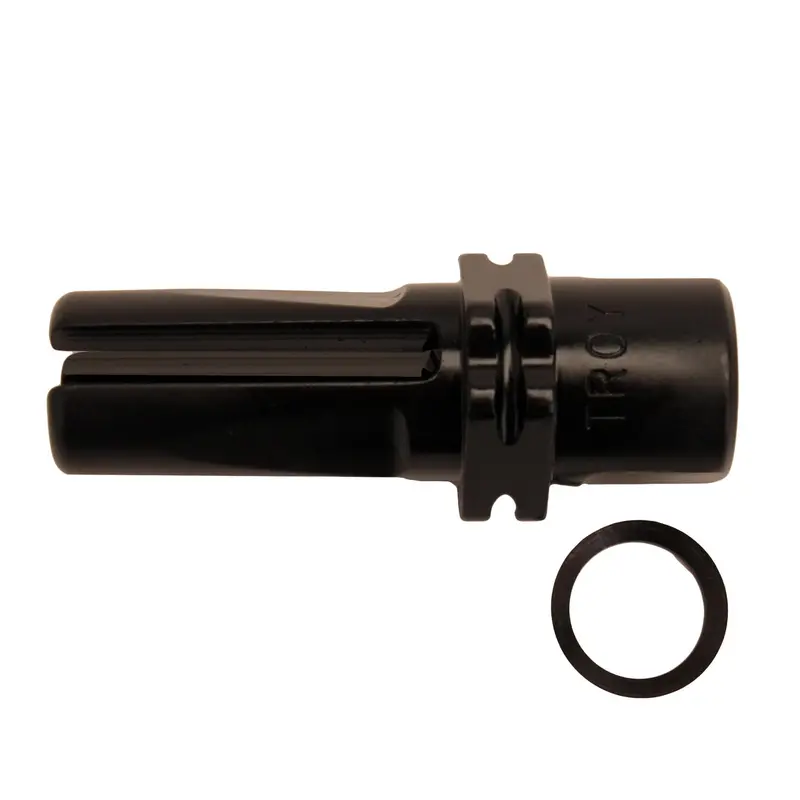 7.62Mm 3-Prong Flash Hider With Suppressor Mount – Black 1