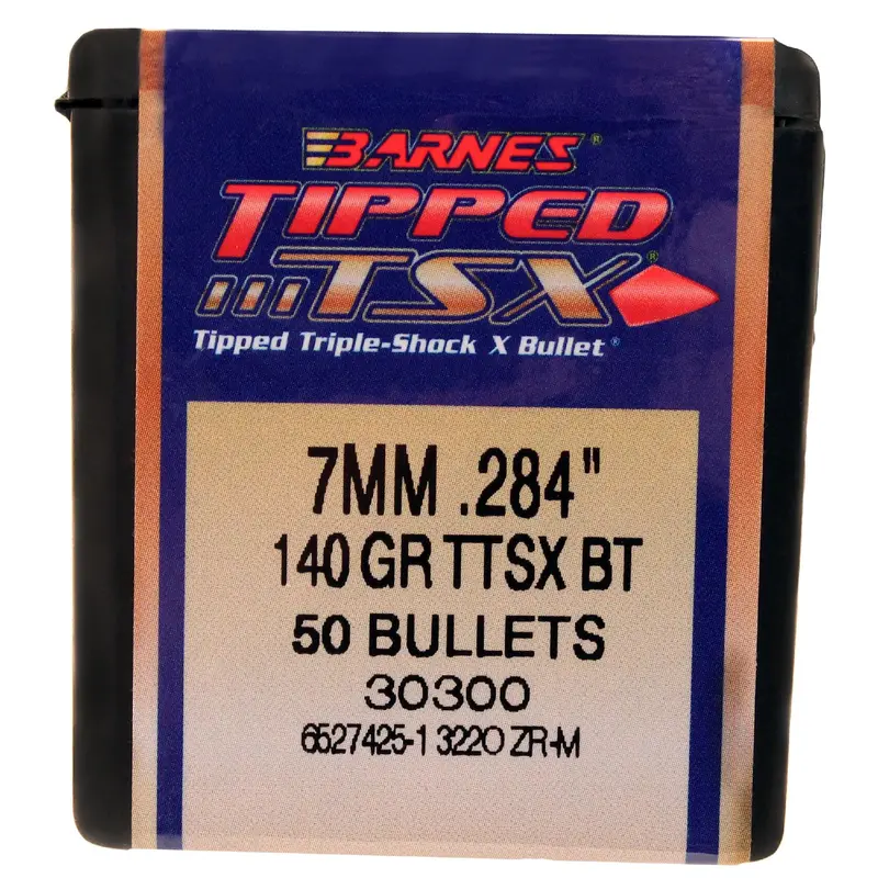 7Mm-284 Tipped Triple-Shock X Bullets – 140-Grain Spitzer Boat Tail Lead-Free (50-Pack) 1