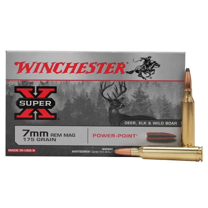7Mm Remington Magnum - Super-X, 175 Grains, Power-Point, Per 20 1