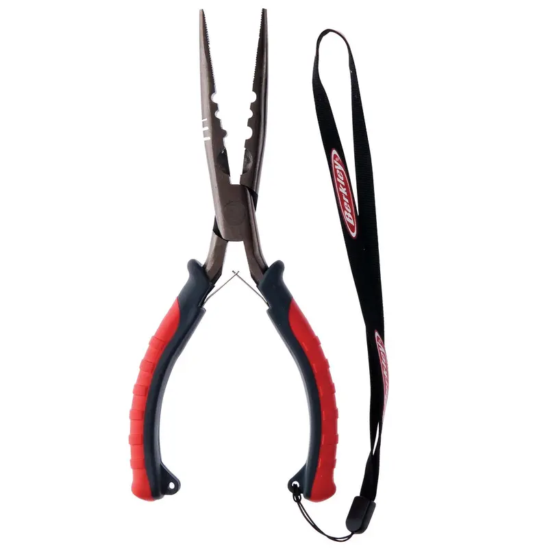 8-Inch Precision-Grip Pliers – Red Handle 1