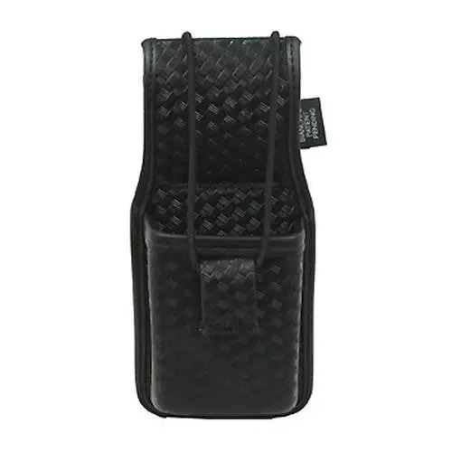 Accumold Elite Universal Radio Holder – Basketweave Black (Model 7914S) 1