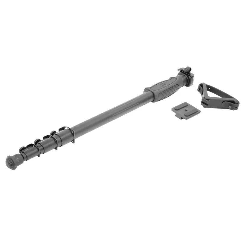 Adjustable Monopod With V-Block Rest And Universal Camera Mount 1