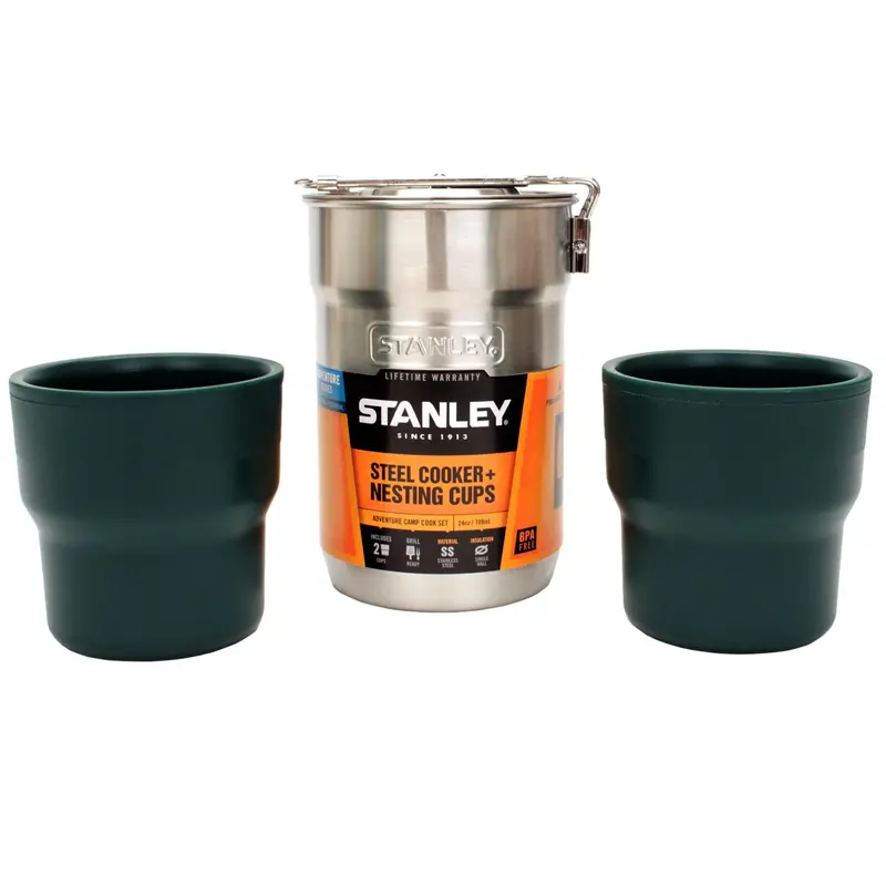Adventure Camp Cook Set — 24 Oz Stainless Steel 1