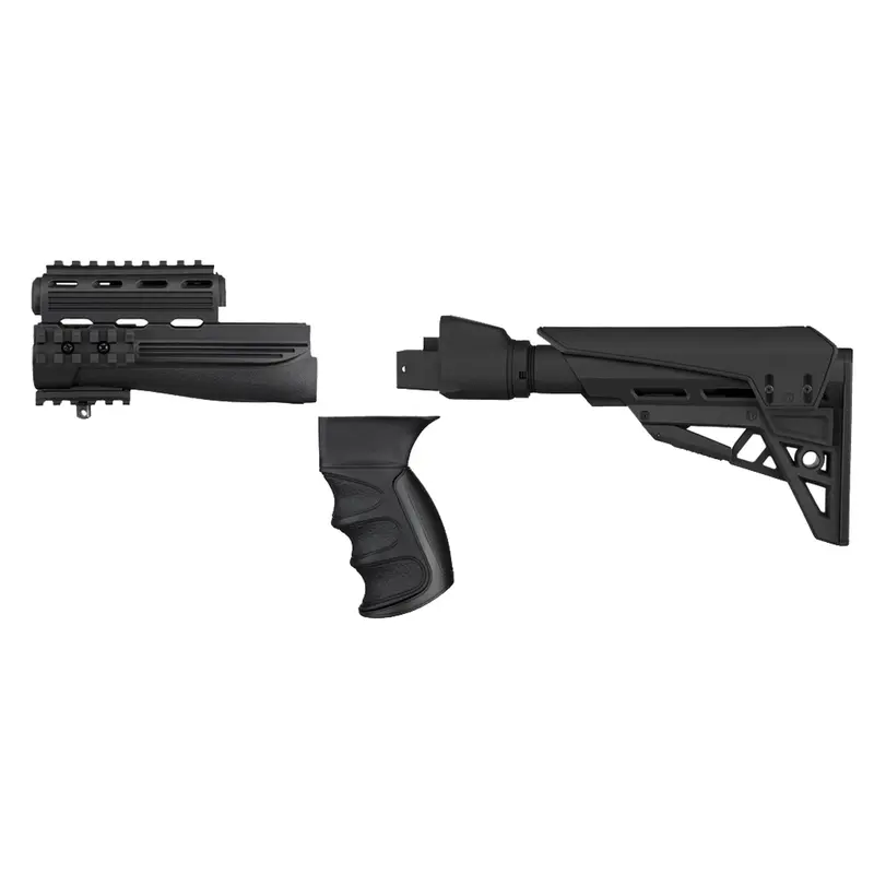 Ak-47 Tactlite Elite Package With Integrated Scorpion Recoil System – Black Finish 1