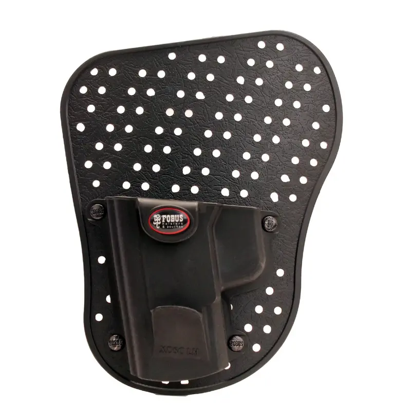 Ambidextrous Compact Pistol Holster – Designed For Ruger Lc9, Smith & Wesson Shield, And Similar Subcompacts, Left-Hand Draw, Black Finish 1