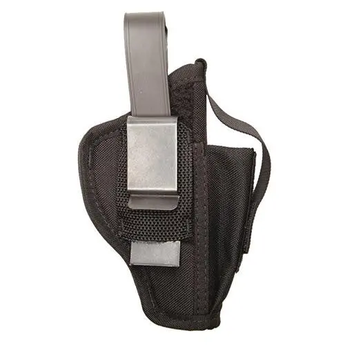Ambidextrous Nylon Multi-Use Holster – Fits Large Autos (3.75"–4.25" Barrels), Black 1