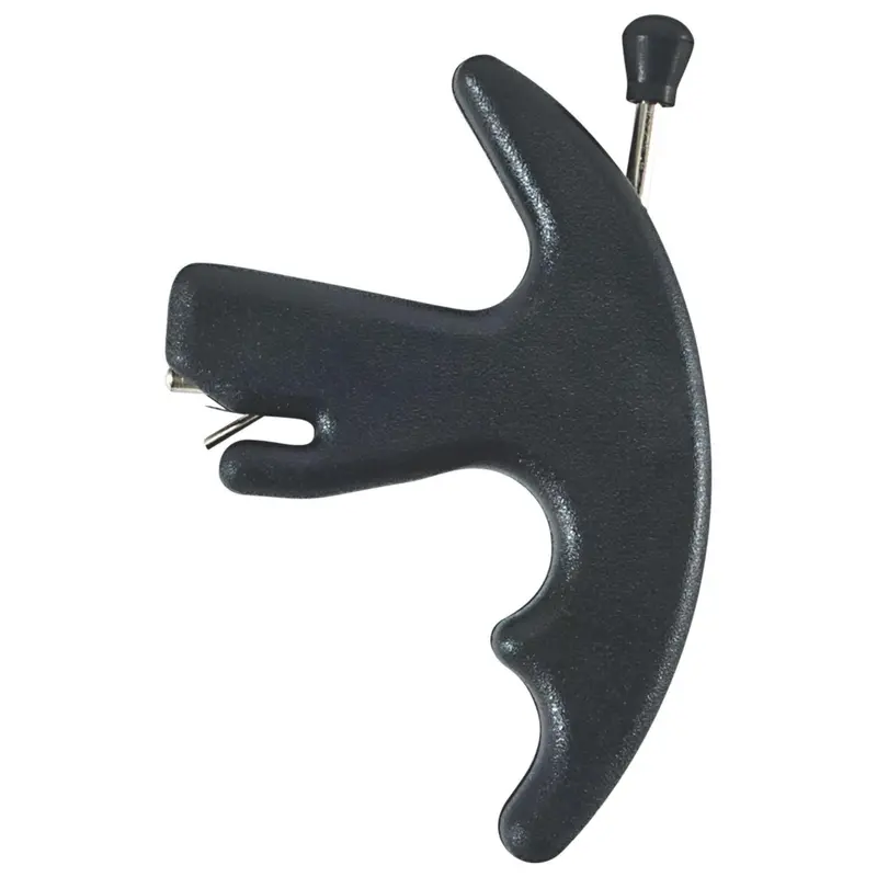 Ambidextrous Thumb-Activated Compact Release – Black, Lightweight Archery Aid 1