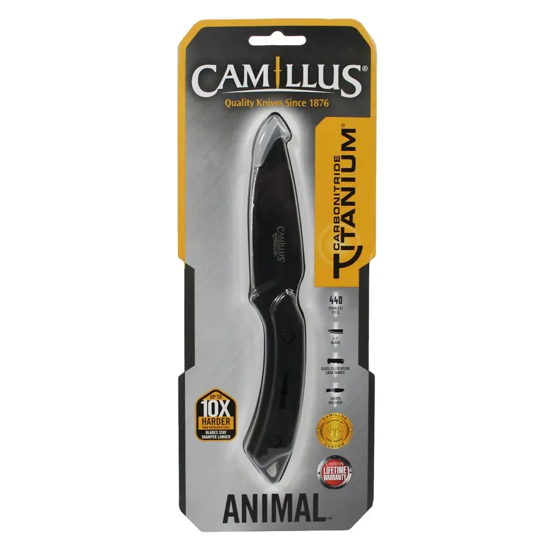 Animal Series 7.75-Inch Fixed-Blade Knife – Outdoor Survival & Hunting Ready 1