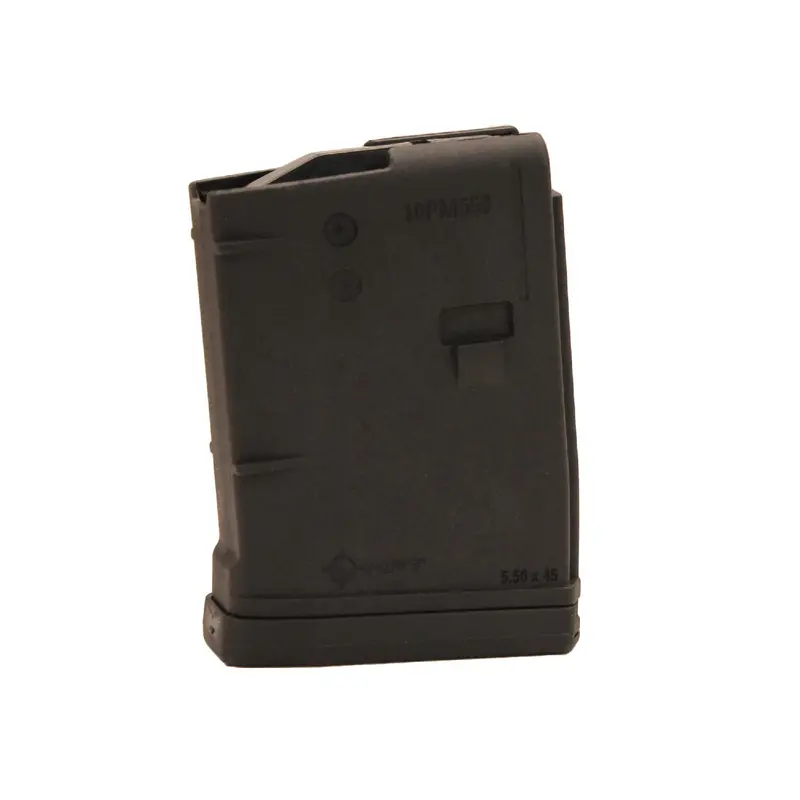 Ar-15 10-Round Magazine – Matte Black, Bulk Packed 1