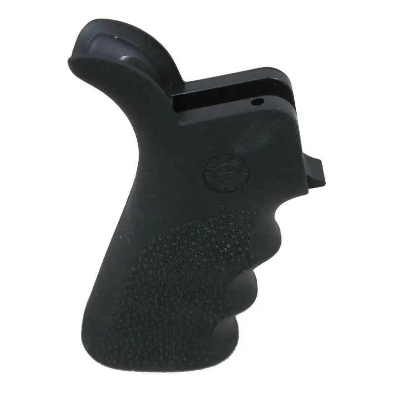 Ar-15 Beavertail Rubber Grip With Ergonomic Finger Grooves – Black 1