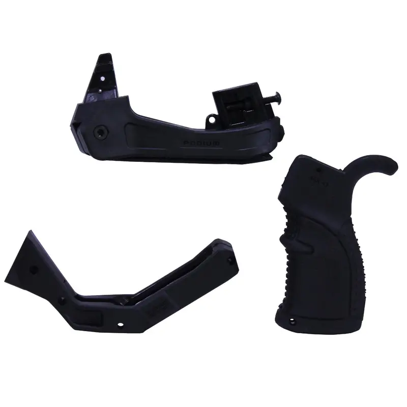 Ar-15 Compatible Polymer Bipod – Matte Black, Lightweight Design 1