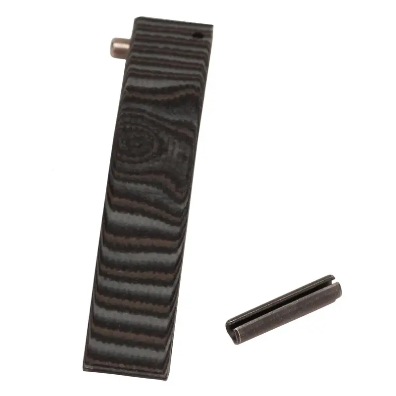 Ar-15 Contour Trigger Guard – G10 Grip Texture In Black/Gray Mosaic Finish 1