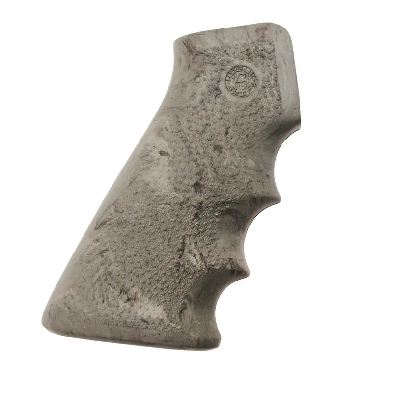 Ar-15 Ghillie Green Rubber Grip With Ergonomic Finger Grooves 1