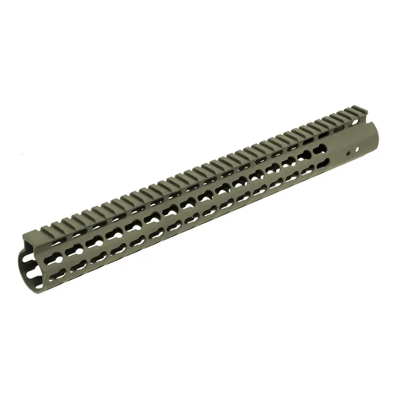 Ar-15 Super-Slim Keymod Free-Float Handguard – 15", Od Green Coating 1