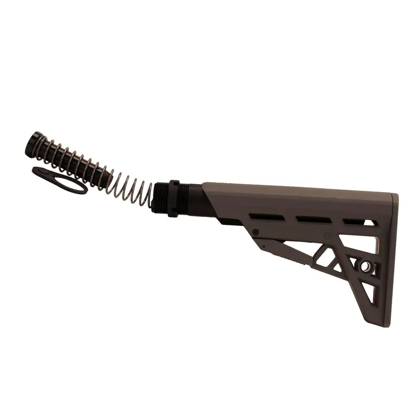 Ar-15 Tactlite Commercial-Style Adjustable Stock & Buffer Tube Kit – Destroyer Gray 1