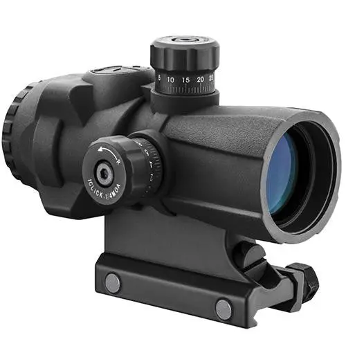 Ar-X Pro 3X30Mm Prism Scope With Illuminated Cross Dot Reticle – Matte Black 1