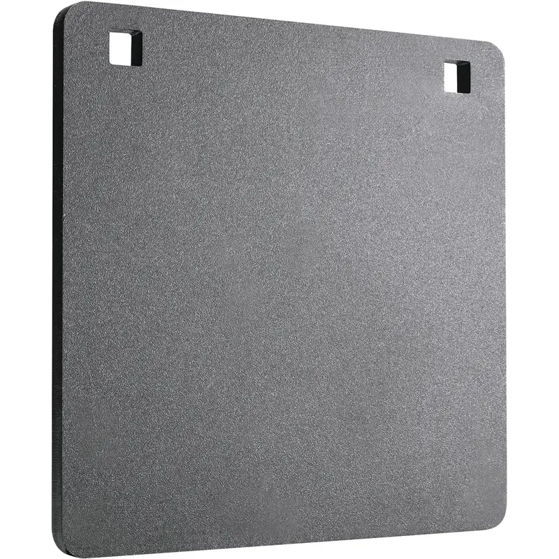 Ar500 4-Inch Square Center-Mass Steel Target (3–8 Inch Thickness) 1
