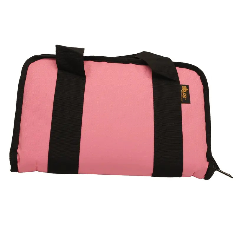 Attache-Style Gun Case – Stylish Pink Exterior, Secure Carry Design 1