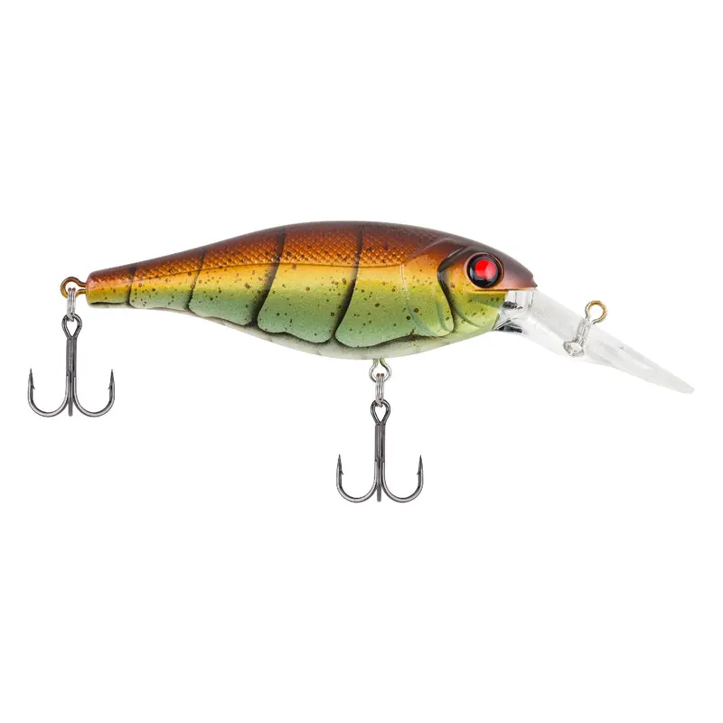 Bad Shad Hard Swimbait – 2" Vintage Craw Finish, 5–7 Ft Dive Depth 1
