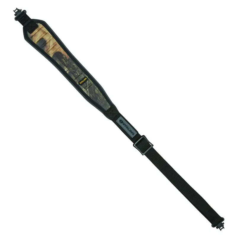Baktrak Rifle Sling – Woodmoor Camo With Swivel Attachments 1