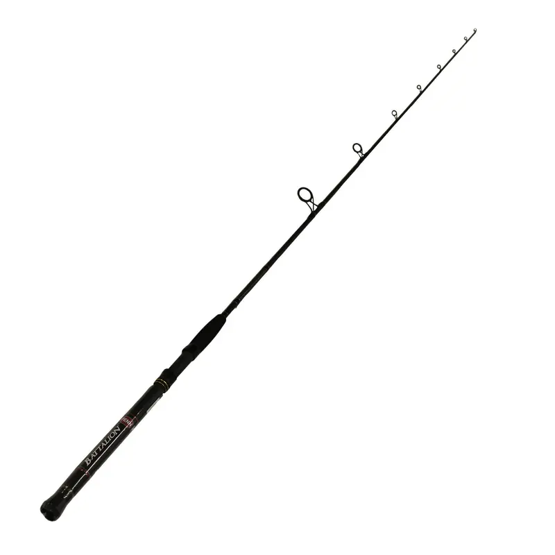 Battalion Inshore Spinning Rod – 7' Heavy Power, One-Piece, 15–30 Lb Line & 2.5 Oz Lure Rating 1