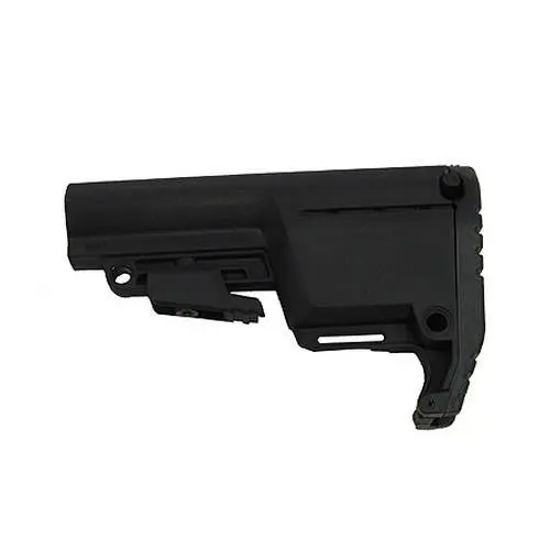 Battlelink Utility Low-Profile Stock – Mil-Spec Compatible, Matte Black 1