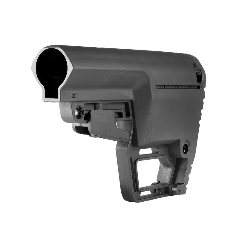 Battlelink Utility Stock – Commercial Receiver Extension, Matte Black 1