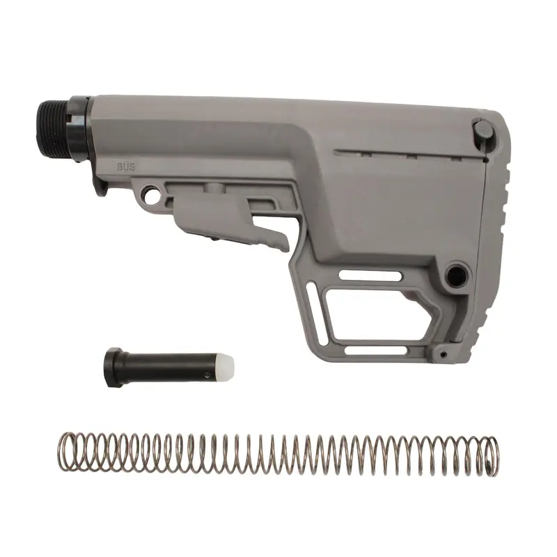 Battlelink Utility Stock With Buffer Tube – Gray 1
