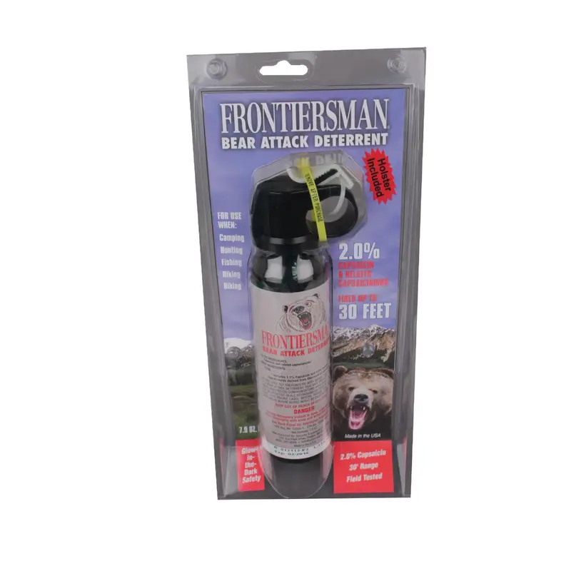 Bear Deterrent Spray – 7.9 Oz Can With Carry Holster 1