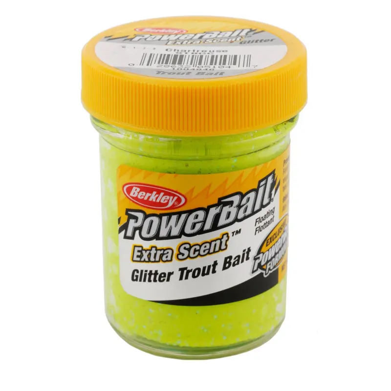 Berkley Powerbait Glitter Trout Dough Bait – Chartreuse 1