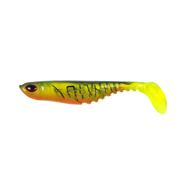Berkley Powerbait Ripple Shad Soft Bait – 4" Firetiger, Pack Of 5 1