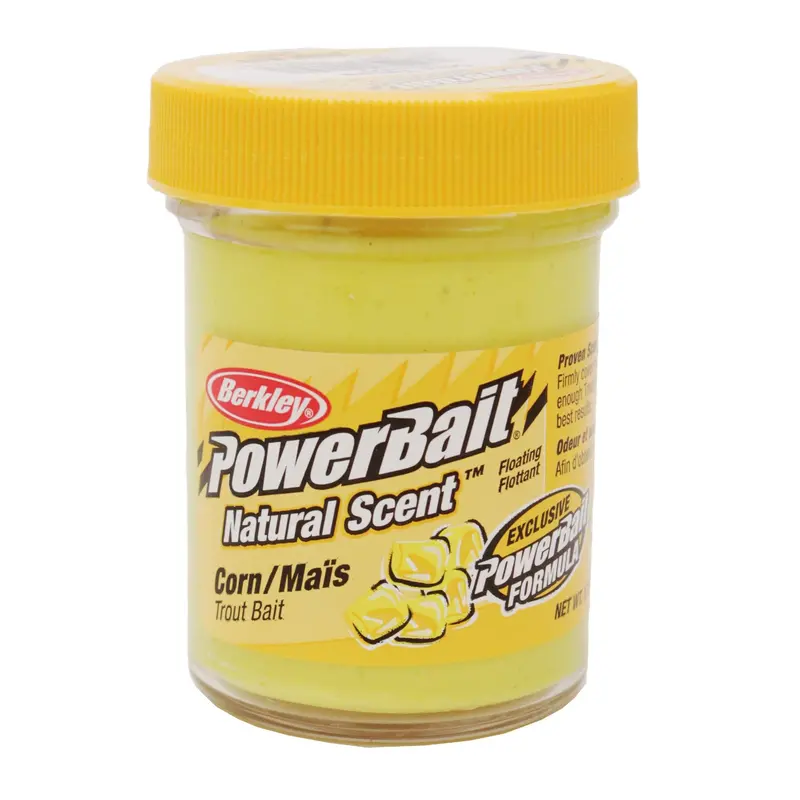 Berkley Powerbait Trout Dough Bait In Corn Scent 1