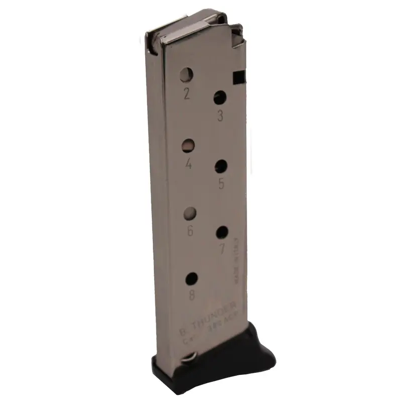 Bersa Thunder .380 Acp Compact Pistol – 8-Round Magazine, Nickel Finish 1