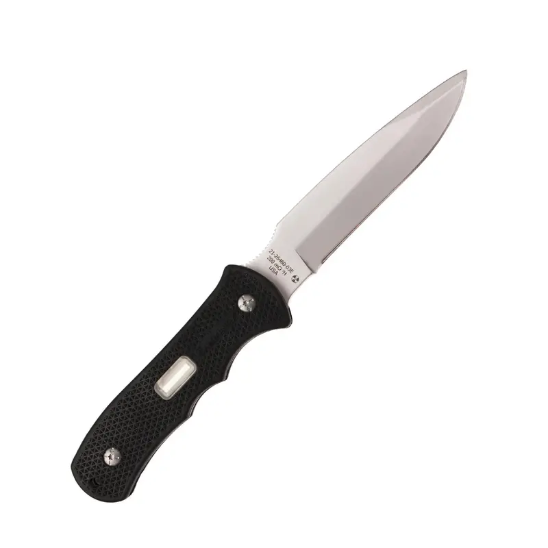 Beta Blades Tritium-Illuminated Fixed-Blade Knife With Sheath 1