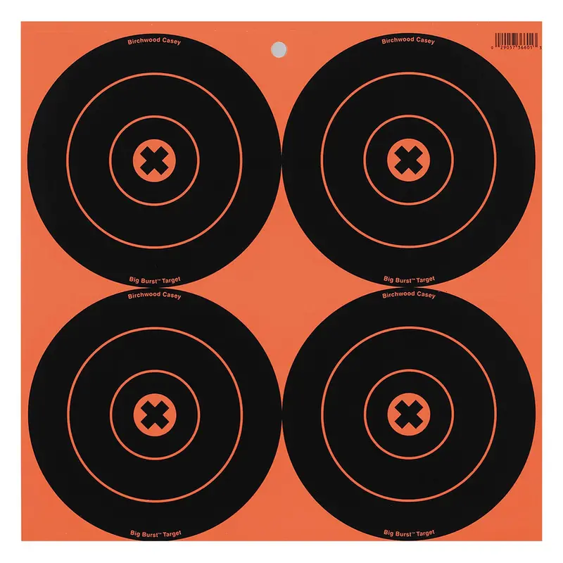 Big Burst Shooting Targets – 6-Inch Round Reactive Targets 1