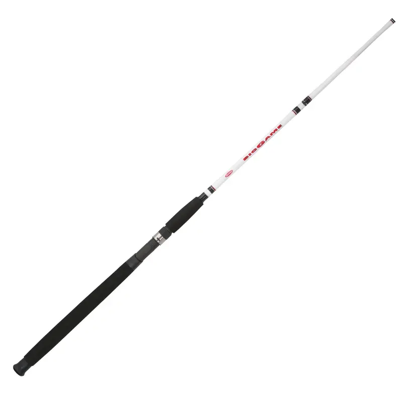 Big Game Casting Fishing Rod — 6'6" One-Piece, Medium-Heavy Power, 12–30 Lb Line & 1–4 Oz Lure Capacity 1