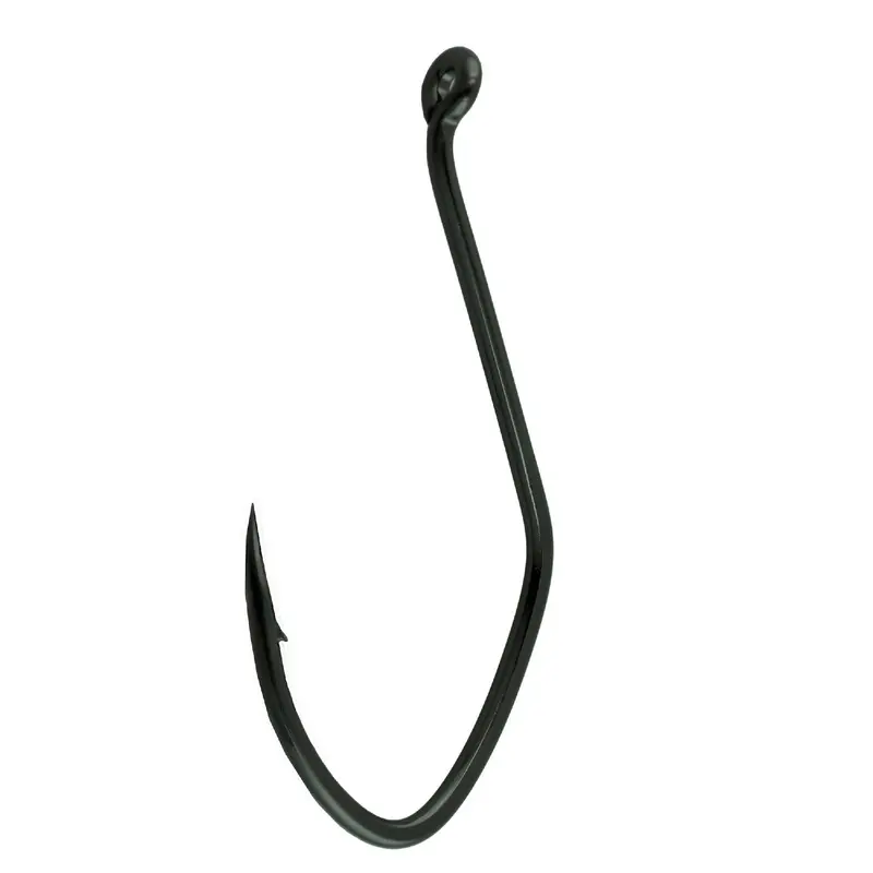 Big River Bait Hook — Ns Black Finish, Size 1/0 (6-Pack) 1