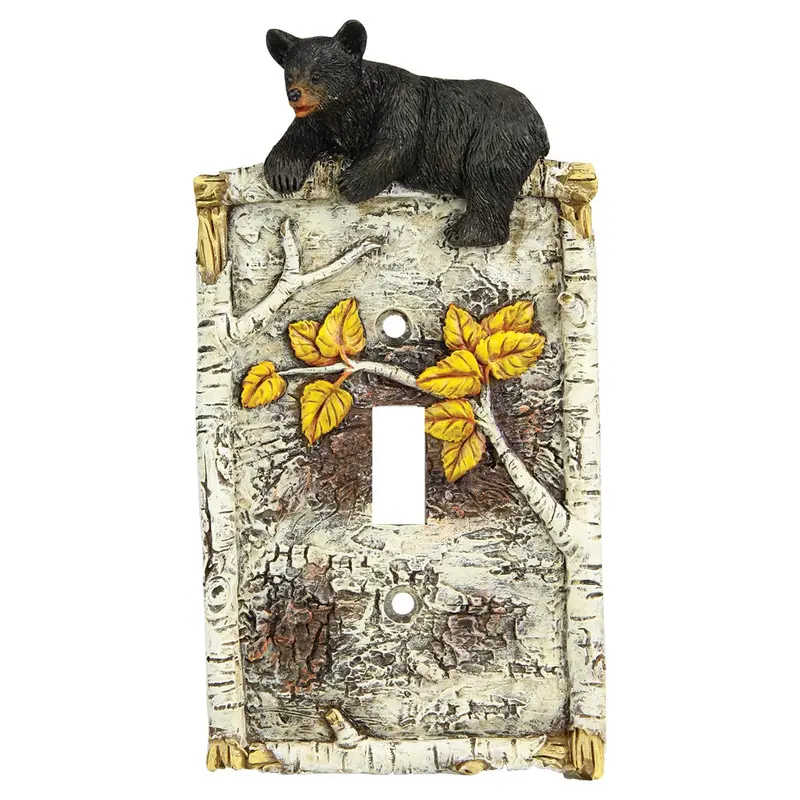 Birch Bear Single-Pole Light Switch Cover 1