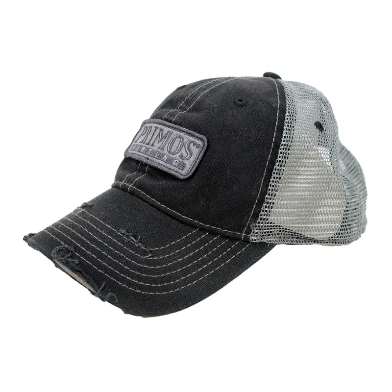 Black And Gray Mesh Sports Hat 1