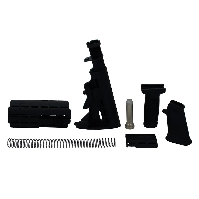 Black Intrafuse Ar-15 Stock Assembly 1