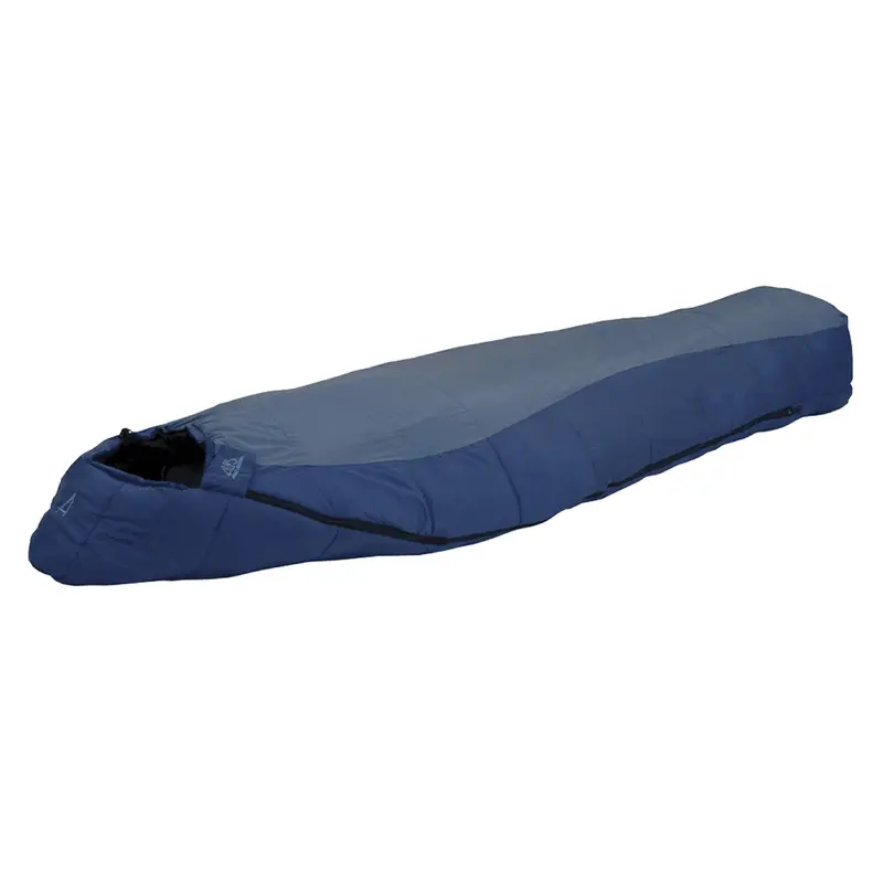 Blue Springs +35°F Long Sleeping Bag – Blue And Navy Colorway 1