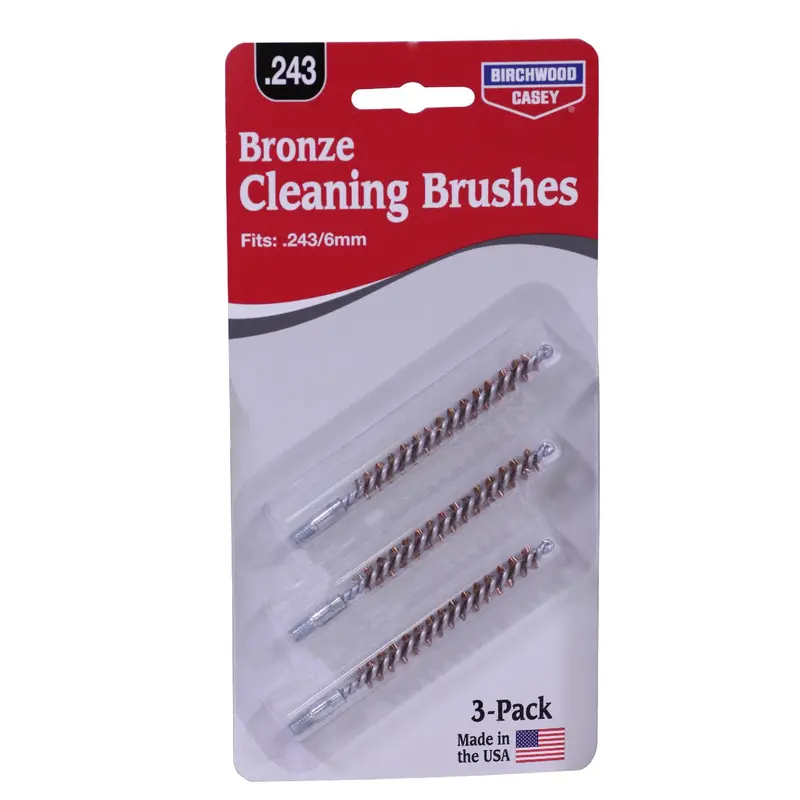 Bronze Bore Brush – .243–6Mm / .257 Caliber (3-Pack) 1