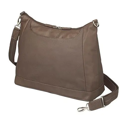Brown Concealed Carry Hobo Handbag – Large Capacity 1