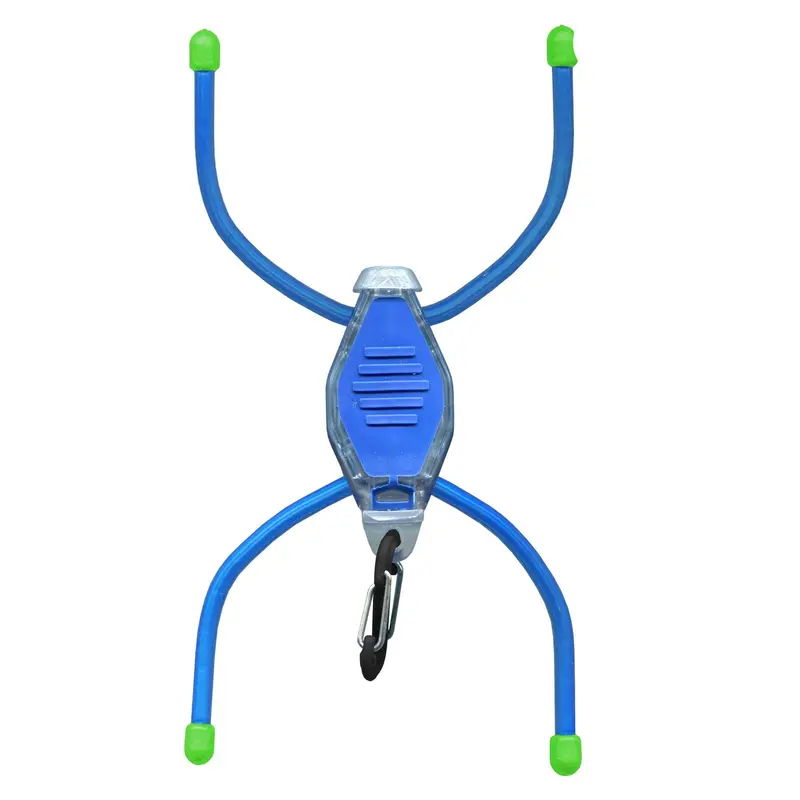Buglit Soft Plastic Bait – Blue Body With Blue Legs And Lime Feet 1