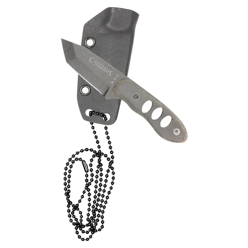 Camillus 5.5-Inch Choker Knife – 1095 Steel Blade With Kydex Sheath 1