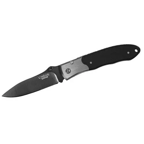 Camillus 6.75-Inch Fixed-Blade Knife – Carbonitride-Coated Titanium Edge With G10 Handle 1