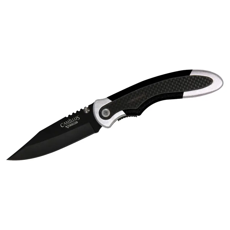 Camillus 8.75-Inch Chameleon – Carbonite Titanium Blade, Adaptive Grip 1